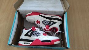 Air Jordan 4 Red Cement Nové - 3