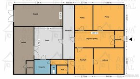 Prodej RD Veverská Bítýška, 4+1, CP 653 m2, garáž, el., v... - 3