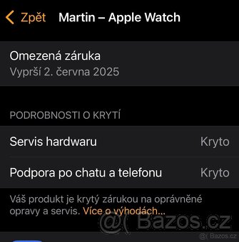 Apple Watch Series 9 45mm Midnight,top stav,záruka. - 3