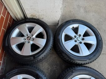 Alu 15" 5x100 škoda MATO zimní 80% Rapid,F3 - 3