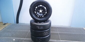 Prodám sada kol 5X100 R14 s pneu 175/65/R14 letní - 3