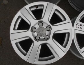 Alu disky originál Audi 17", 5x112, ET 33, šíře 7J - 3