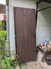 Prodám dřevěná vrata/dveře - 3