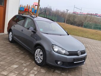 VW Golf VI Combi 1.6 TDi 77kw,MATCH,r.2012,2xklíč,Kamera - 3