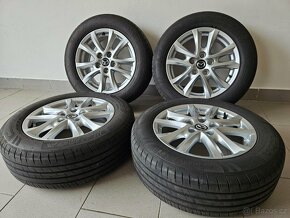 Orig. Mazda 5x114 Letní 205/60/16 - zánovní - 3