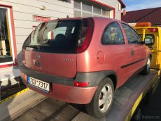 Opel Corsa C 2000 rok, 1,0 16V ECOTEC - díly z vozu - 3