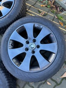 ORIGINÁL Alu Škoda SPEKTRUM R16, 5x112- ZIMNÍ PNEU - 3