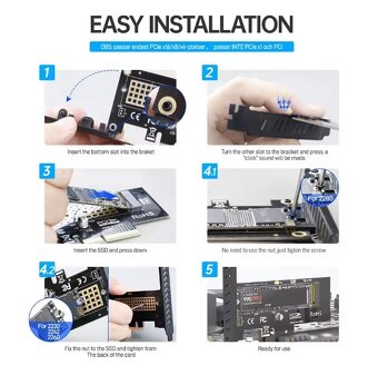 M.2 NVME adaptér - 3