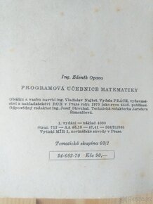 Programovaná učebnice matematiky - 3