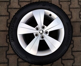 Alu kola originál Škoda Superb III 5x112 R17 Triton - 3