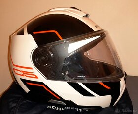 Vyklápěcí přilba SCHUBERTH C5 Master Orange - 3