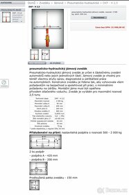 pneumaticko-hydraulický jámový zvedák DKP H2.5 - 3