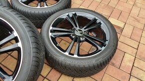 ALU kola MERCEDES 5x112 R18 zánovní zimní sada p. 225/45/18 - 3