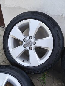 ALU 5x112 r17 AUDI + PNEU - PĚKNÁ SADA - 3