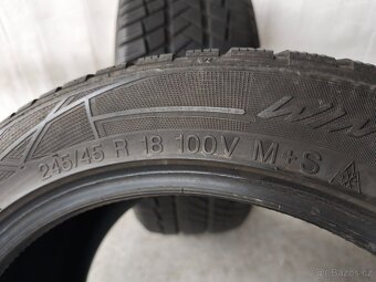 245/45 r18 zimní pneumatiky 7,5mm - 3