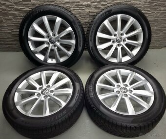 17" Originál VW Helsinky 5x112 zimní pneu 4,5-6,5mm - 3