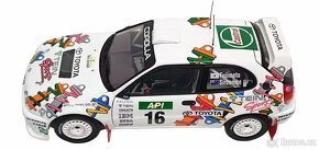 Toyota corolla wrc 1:18 Autoart rally Fujimoto, otviraci - 3