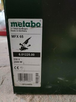 METABO MFE 65 Fréza na zdivo + kufr - 3