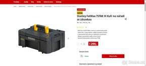 Stanley FatMax TSTAK III Kufr na nářadí se zásuvkou - 3