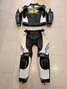 Spyke Estoril Sport-Pánská kožená moto kombinéza, dvoudílná - 3