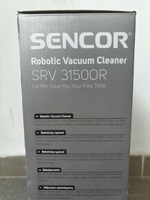 Robotický vysavač sencor srv 31500r (nový) - 3