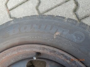 4xObutá zimní kola na CITROEN C3  185/65 R15 4x4MM - 3