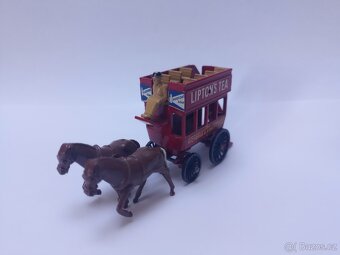 Matchbox Y 12 1899 London Horse Drawn Bus - 3