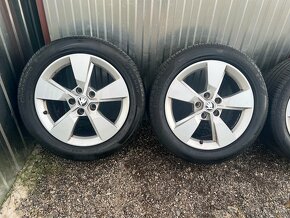 Originální letní sada Škoda 225/50R17, Pirelli 5,5mm - 3