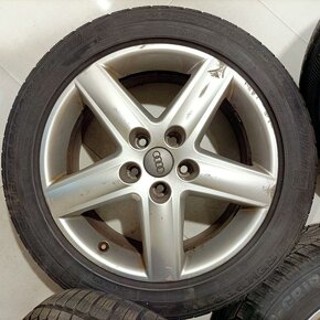 17" ALU kola – 5x112 – AUDI (ŠKODA, VW, MINI)  Disky: Elektr - 3