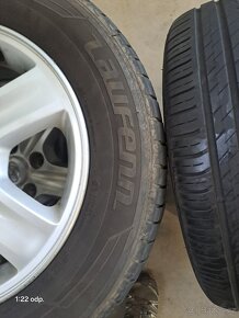 prodám originální letní sadu alu kol 5x114,3 195/65 R15 - 3