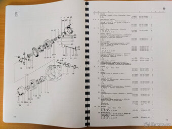 Katalog a dílenská příručka na Zetor 4911 - 6945 - 3