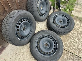 Superb 3 215/60 r16 zimní komplet Barum - 3