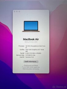 APPLE MACBOOK AIR 13” 2019 i5 128 GB 8 GB zlatý - 3