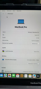 13 APPLE MacBook Pro model 2020 16gB 256gB ssd - 3