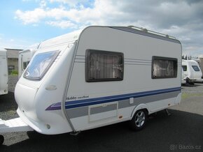 Prodám karavan Hobby 400 sf,model 2008 + mover,klima,stan. - 3