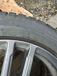 ALU KOLA 5x114,3 R18 se zimními pneu 245/45 r18 - 3