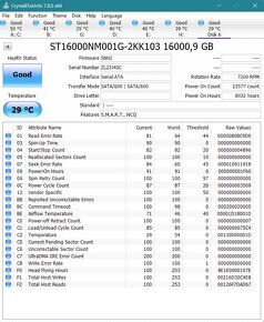 HDD 16TB SkyHawk AI,  Exos X16 - 3