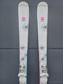 Lyže ROSSIGNOL FUNGIRL, 150 cm + hůlky + lyžáky - 3