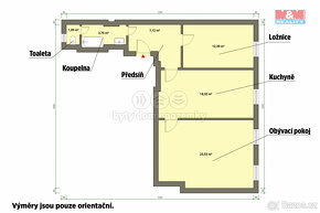 Prodej bytu 2+1, 68 m², Mariánské Lázně, ul. Lidická - 3