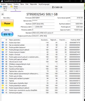 HDD 2,5 ŽLUTÉ 500 GB - 3