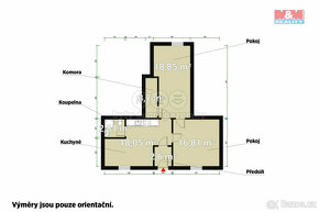 Pronájem kancelářského prostoru, 63 m², Plzeň, ul. Mírová - 3