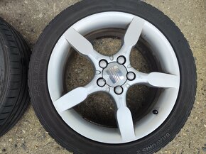 17"letní alu sada 5x112 origo Leon 2 Altea Octavia 2 Golf 6 - 3