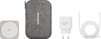 CubeNest Qi2 SQ312 Pro Titanium 3v1 MagSafe - 3