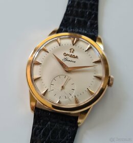 Omega Genève pánské zlaté 18K náramkové hodinky Ø 37 mm - 3