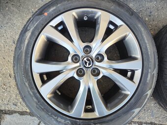 18"letní alu sada 5x114 origo Mazda CX30 CX5 215/55 TPMS - 3