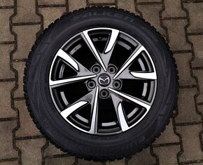 Alu kola originál Mazda cx 3 5x114,3 R16 KRÁSNÁ ZIMNÍ SADA - 3