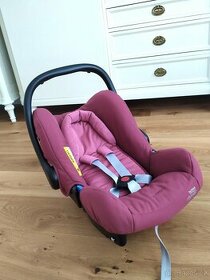 Jako nová Britax Römer Baby-Safe Wine Rose autosedačka - 3