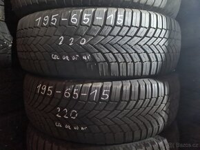 Celoroční pneu 195/65 R15 Bridgestone 4Ks - 3