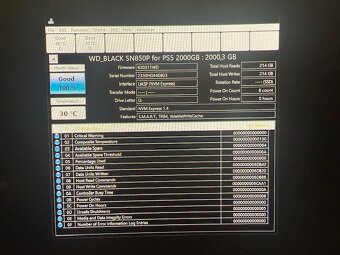 WD Black SN850P 2TB SSD disk M.2 NVMe    (PS5) - 3