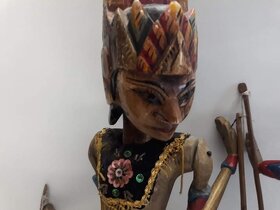 Staré panenky,WAYANG,Indonésie,loutky - 3